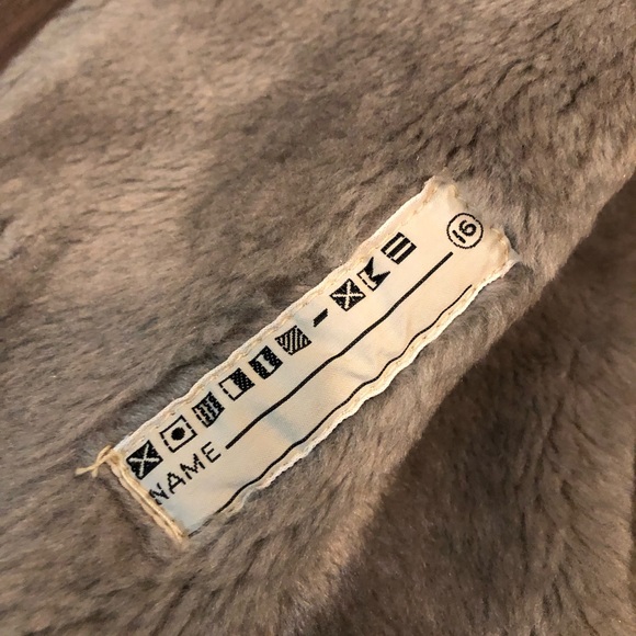 Mighty-Mac Handsome Outerwear Coat Men’s M Beige Zip Hood Faux Fur Sherpa Lined - Picture 11 of 12